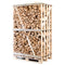 Palette kammergetrocknetes gespalten Buche Brennholz 33cm
