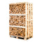 Palette kammergetrocknetes gespalten Eiche Brennholz 33cm