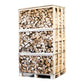 Palette kammergetrocknetes gespalten Hainbuche Brennholz 25cm